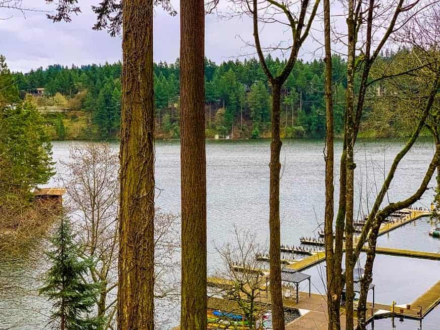 Dock on Oswego Lake