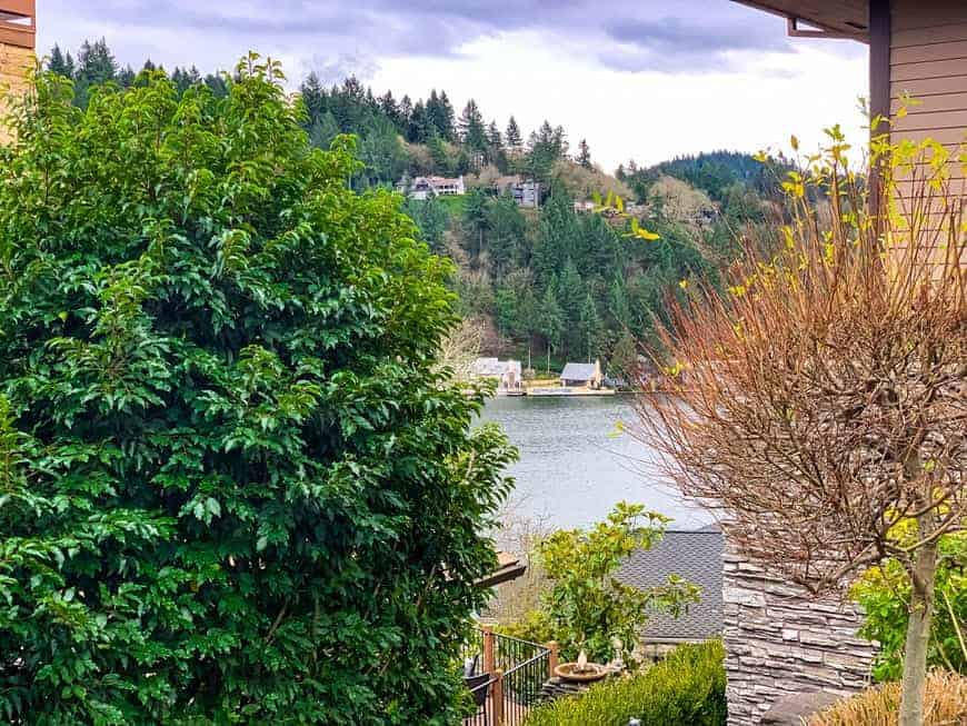 Veiw of Oswego Lake from Lakeview