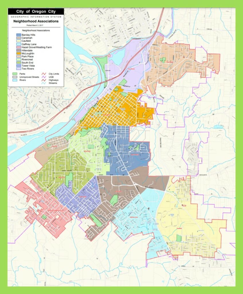 OREGON CITY NEIGHBORHOODS