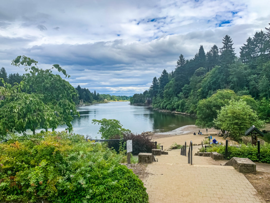 Walking Lake Oswego_George Rogers Park Entrance